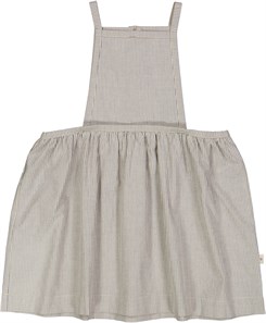 Wheat Pinafore Grethe - Classic blue stripe